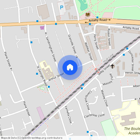 Roland Avenue, Arthur Street, Hull