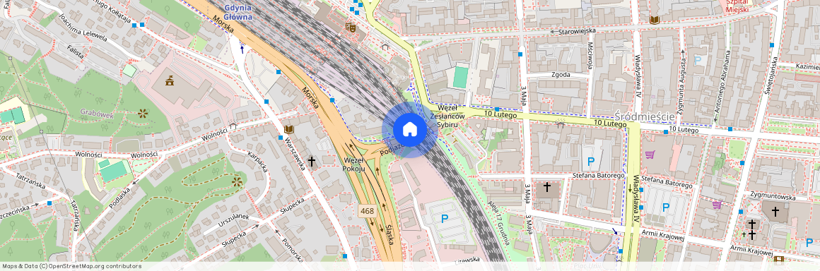 ul. Podjazd, Śródmieście, Gdynia, pomorskie