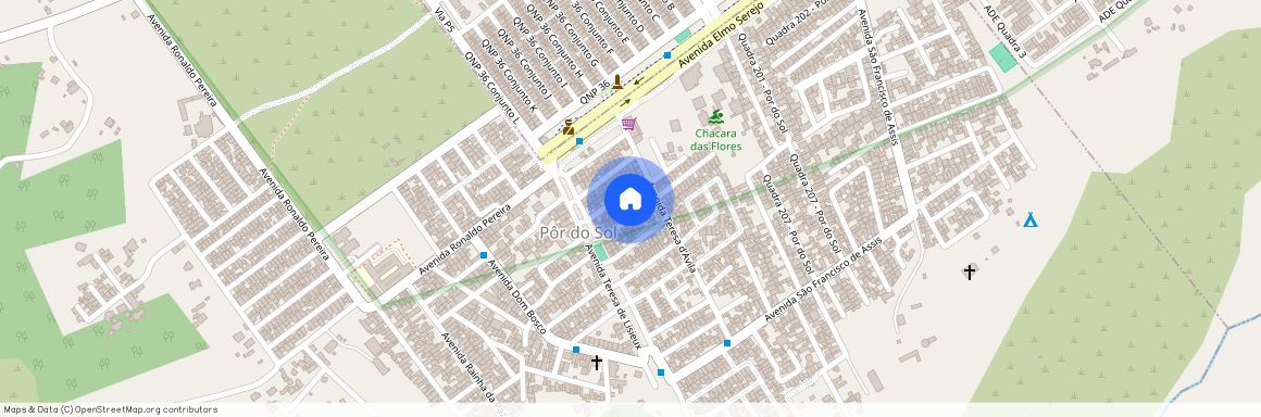 QD 401 CJ 01 LT 12 BL E2, 00, Itapoa Parque, Paranoa, Distrito Federal, 70592031