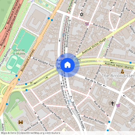 Avenue Henri Martin, Francja, Paris