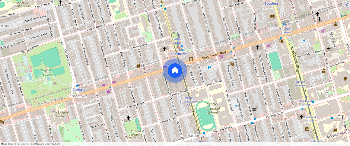 571 Bloor Street, Toronto, Toronto, Toronto, M6G 1K1