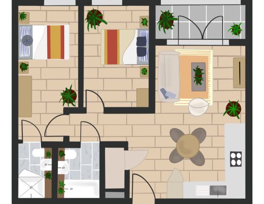 Apartment Type B3W Modern Sage - Photo 1