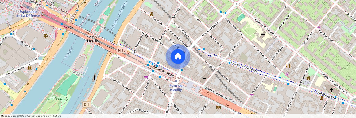 Building Rue Garnier - montaigne - 1346378, Rue Garnier, Neuilly-Sur-Seine