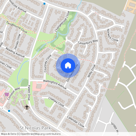 Nuneaton, St Nicolas Park, Caversham Close