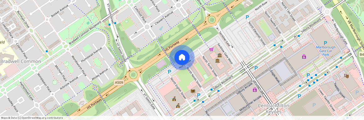 North Ninth Row, MK9, Milton Keynes