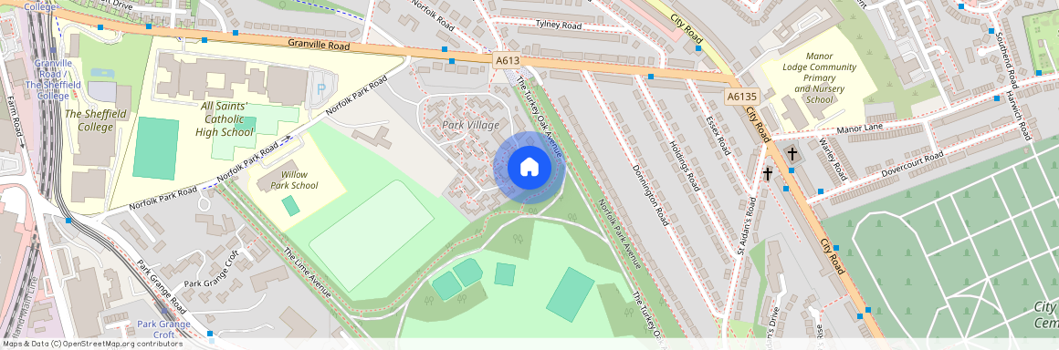 - Park Village - Norfolk Park Road, Sheffield, S2