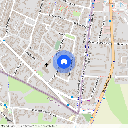 Bleijerheide, 6462 GX, Pensionaatstraat, Kerkrade