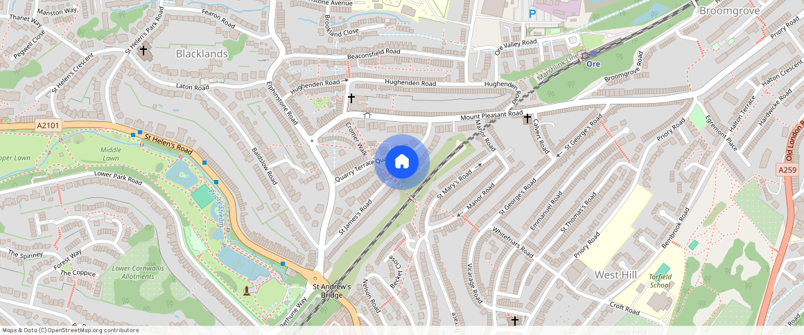 Quarry Crescent, Hastings, TN34 3SD