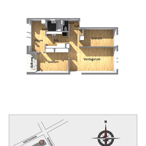 Hjeltegatan 9 C - Foto 2