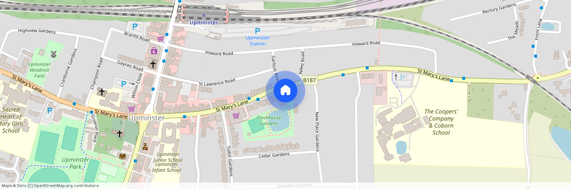 St. Marys Lane, Upminster, RM14