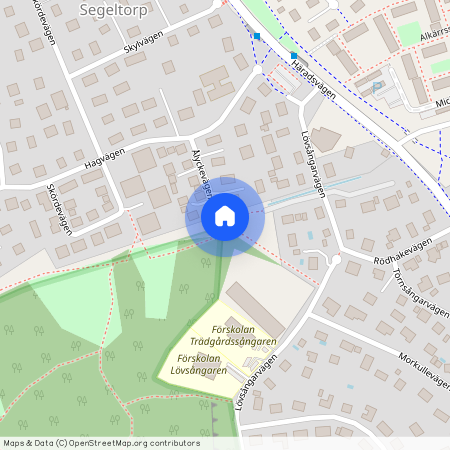 Ålyckevägen, Segeltorp