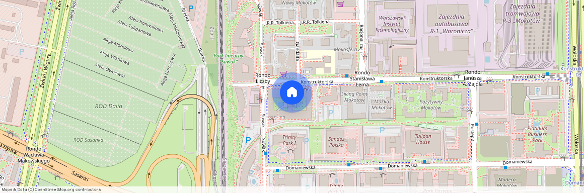 Gandalfa, Służewiec, Mokotów, Warszawa, mazowieckie