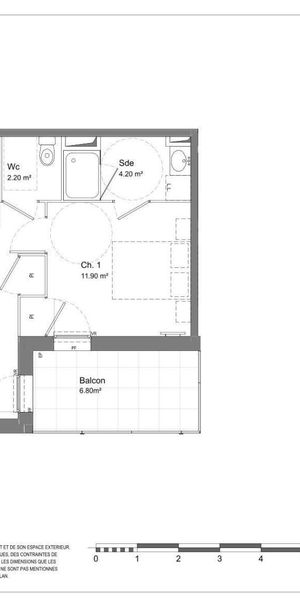 Location Appartement 2 pièces 40m² TOURS 37100 - Photo 2