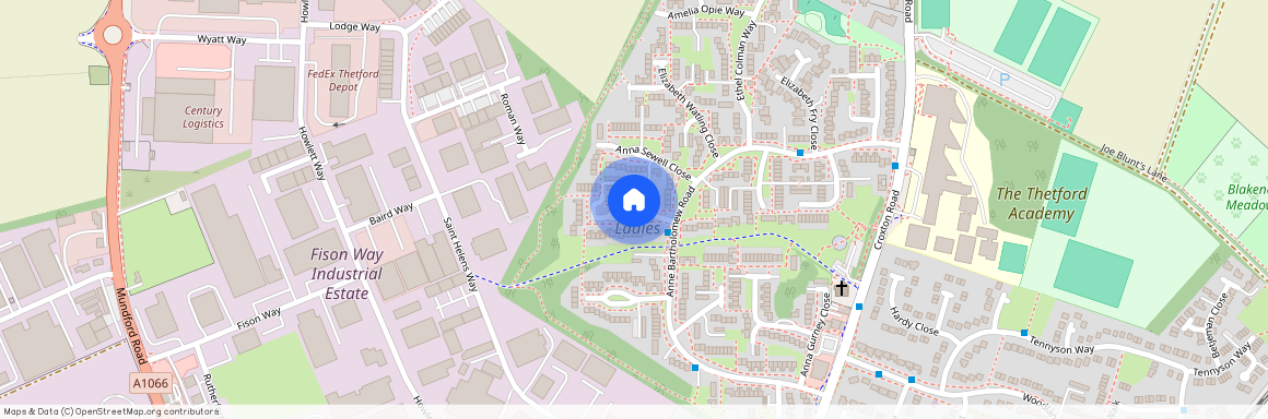 Edith Cavell Close, THETFORD