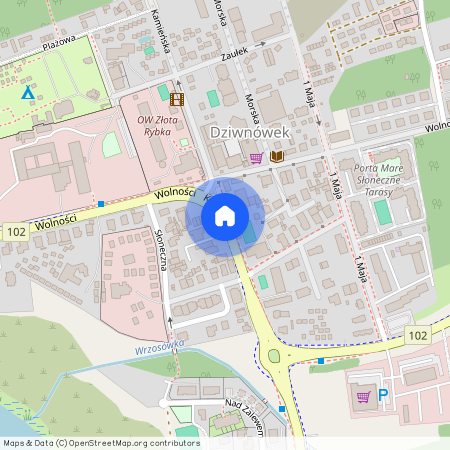 Dziwnówek, Dziwnów, kamieński, zachodniopomorskie