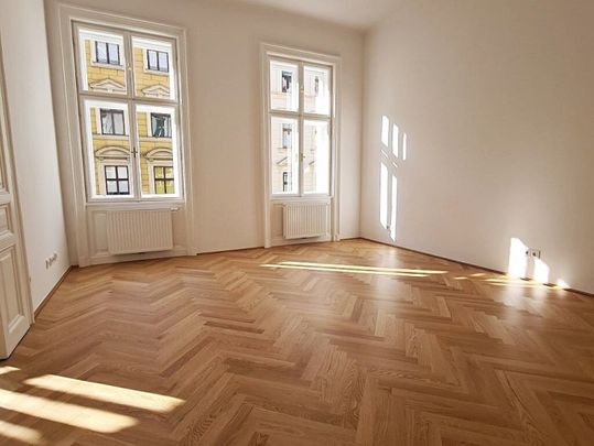 RUBENSGASSE, gepflegte 69 m2 Altbau, 2 Zimmer, Extraküche, Duschbad, Parketten, 1. Stock, WG-geeignet - Photo 1