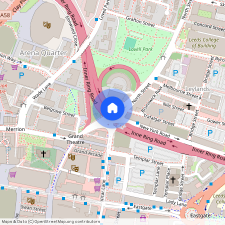 Flat 69, 53, Centenary House, North Street Leeds, LS2 8JB