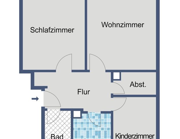 3-Zimmer-Wohnung mit Balkon! - Foto 1