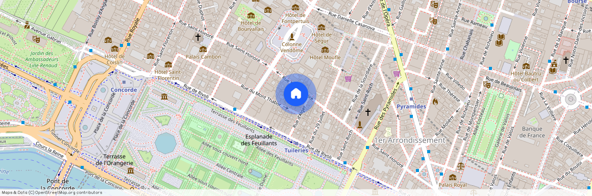 Building Rue du Mont Thabor - checkmyguest - 1350727, Rue du Mont Thabor, Paris