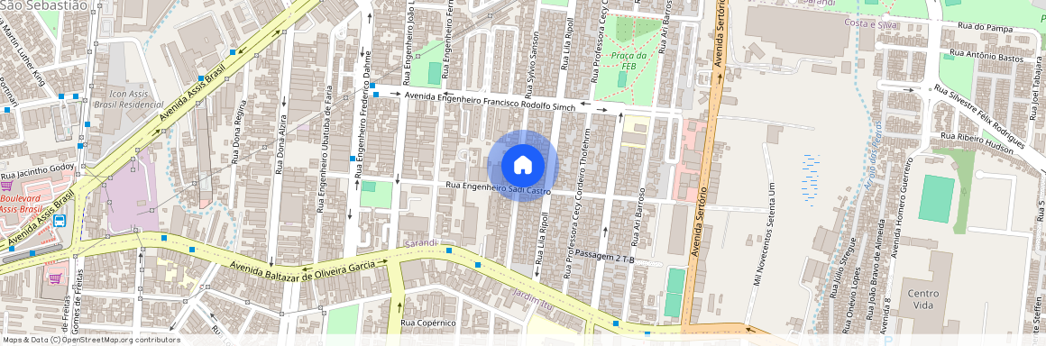 Rua Sylvio Sanson, 233 - Sarandi, Porto Alegre - RS