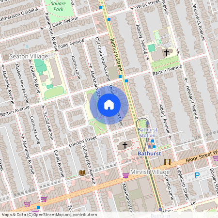 703 Markham Street Unit# B, Toronto