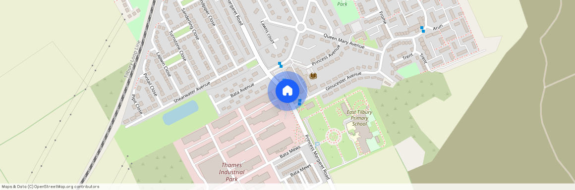 Princess Margaret Road, East Tilbury, Tilbury, Essex, RM18