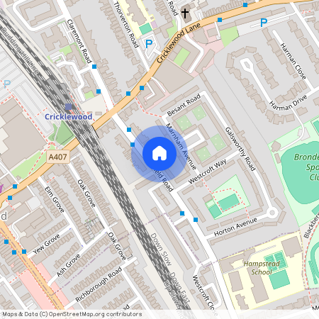 Lichfield Road, Cricklewood, London, London, NW2
