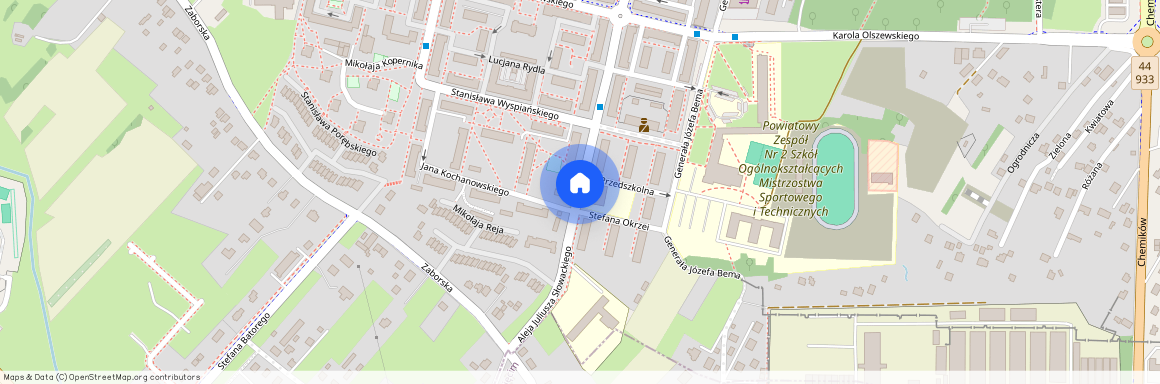 al. Juliusza Słowackiego, Oświęcim, oświęcimski, małopolskie