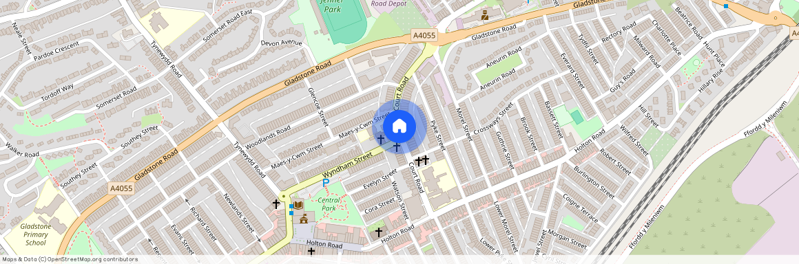 Court Newton, Court Road, Barry