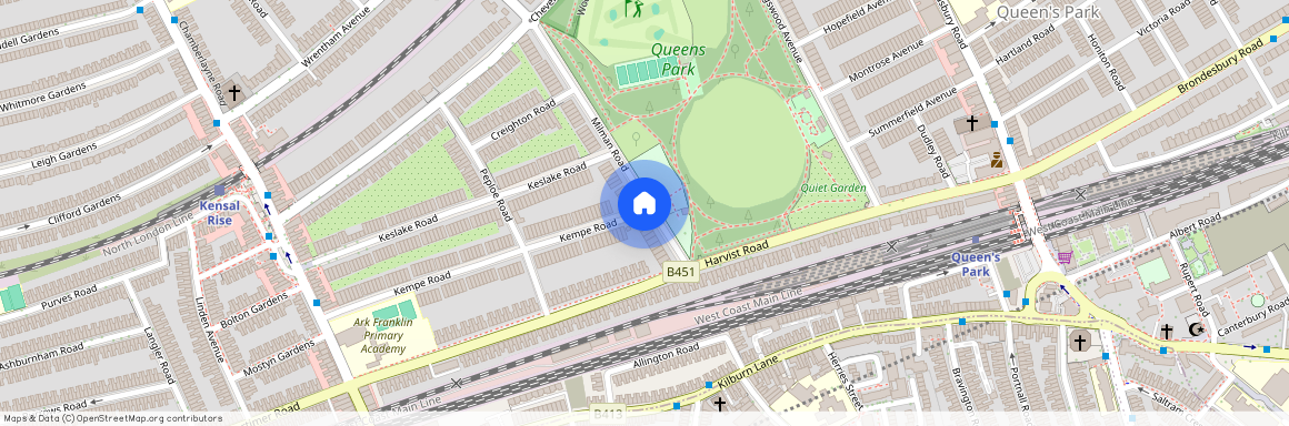 Milman Road, Queens Park, London