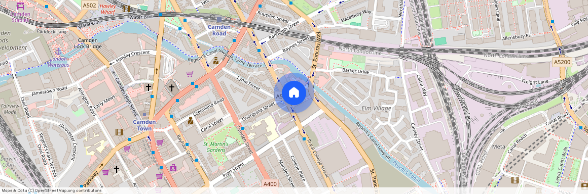 Georgiana Street, Camden, NW1, London