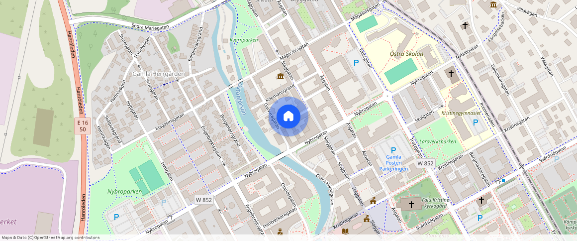 Barbros gränd, Falun