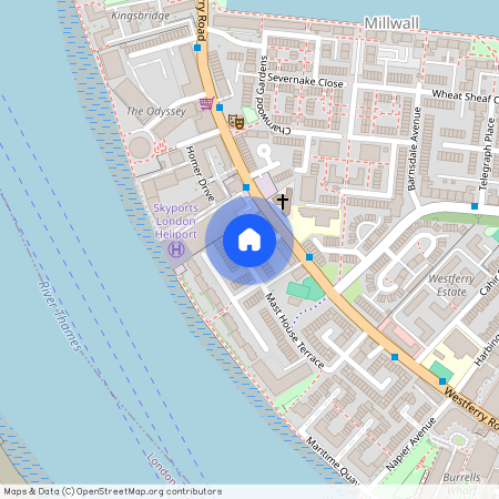 Mast House Terrace, Docklands, E14