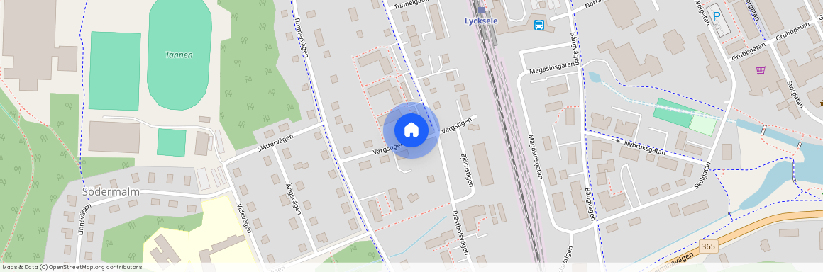 Vargstigen, Lycksele