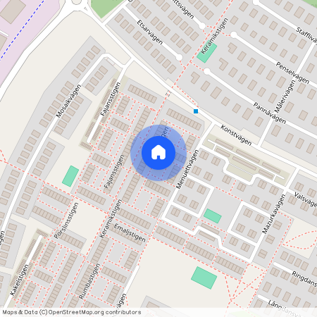 Polkettstigen, Upplands-Bro