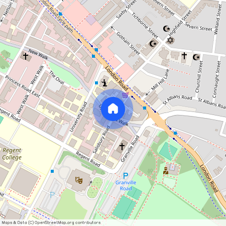 Upper New Walk, Leicester, LE1