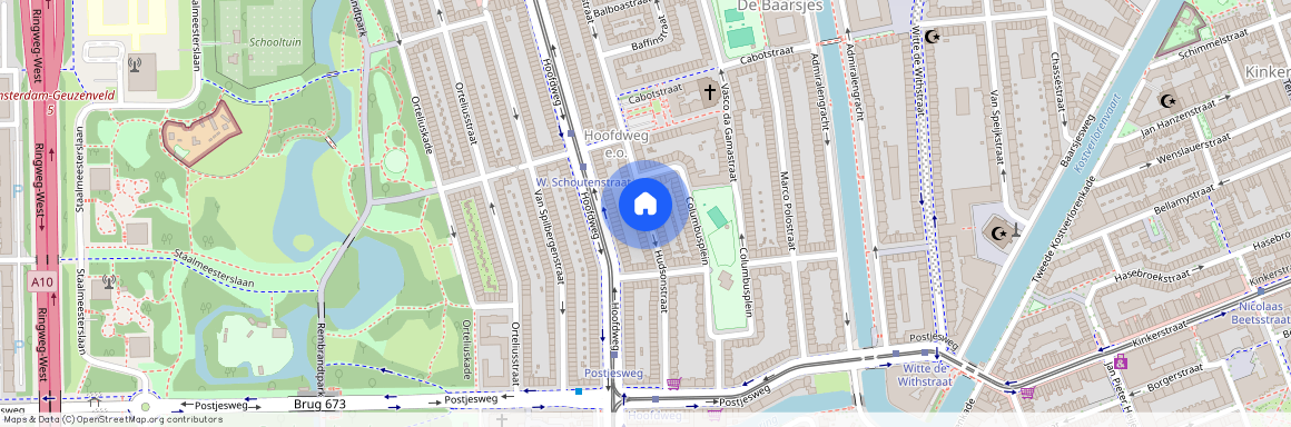 Hoofdweg e.o., 1057 SN, Hudsonstraat, Amsterdam