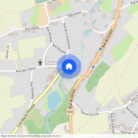 Adres op aanvraag, 5500 FALMIGNOUL, België