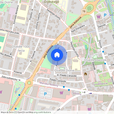 ul. Komuny Paryskiej, Maroko-Nowiny, Rybnik, śląskie