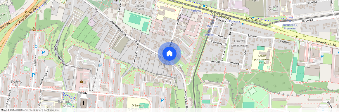 Bydgoszcz, Spokojna, 37 PLN / m2
