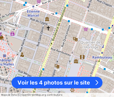 Chambre dans le Rue Rambuteau - Photo 1