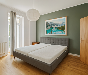 *** MÖBLIERTE Wohnung | Hochparterre | Balkon *** - Foto 3