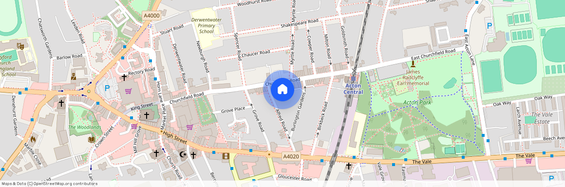 Churchfield Road, Acton, London, W3