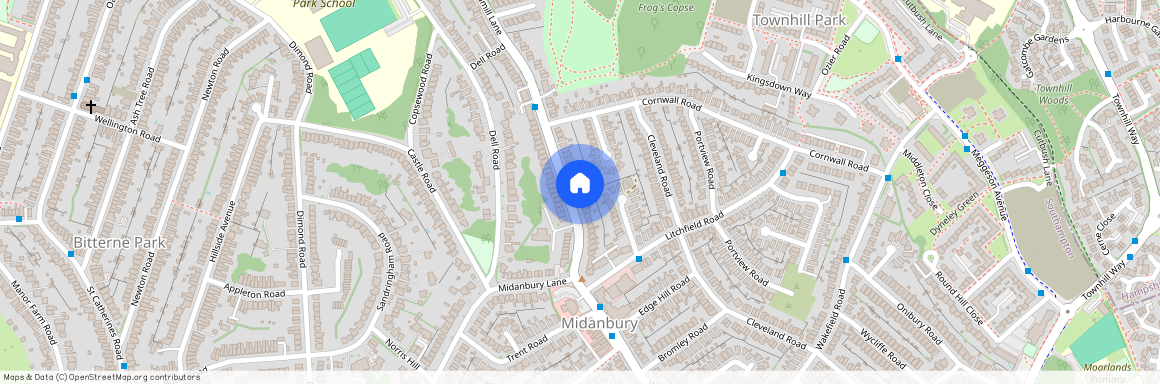 Woodmill Lane, Southampton, Hampshire, SO18