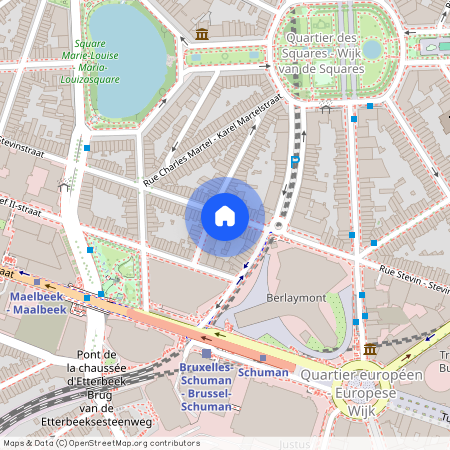 Rue Stevin - Stevinstraat, 105, 1000, Bruxelles