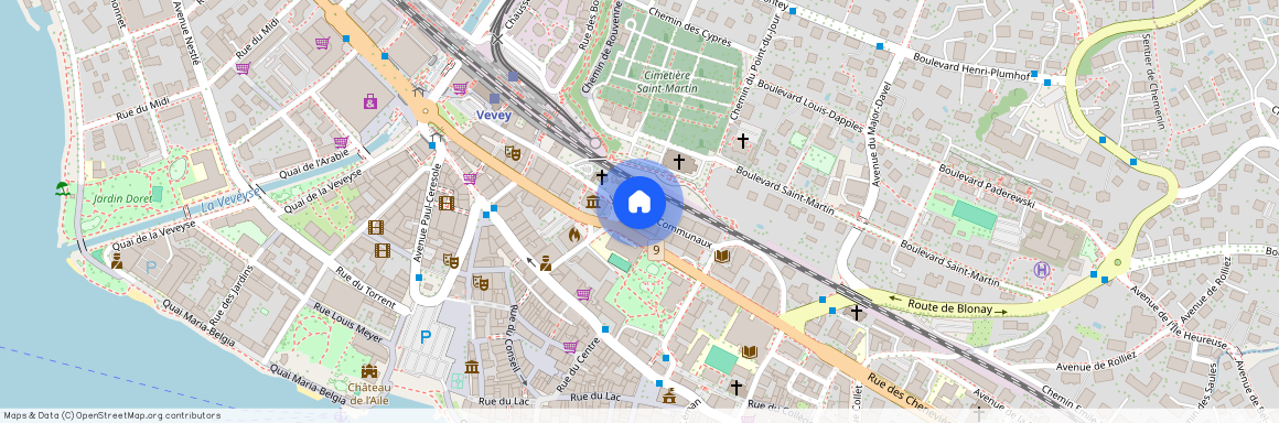 Rue des Communaux, 1800 Vevey