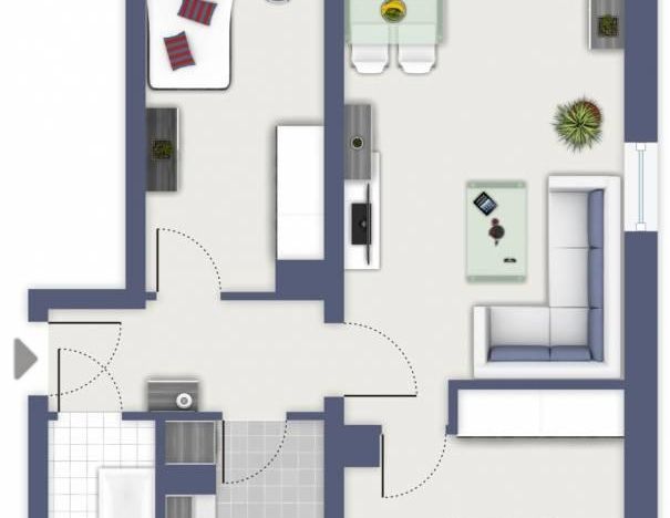 3-Raumwohnung mit Wanne und Balkon - Photo 1