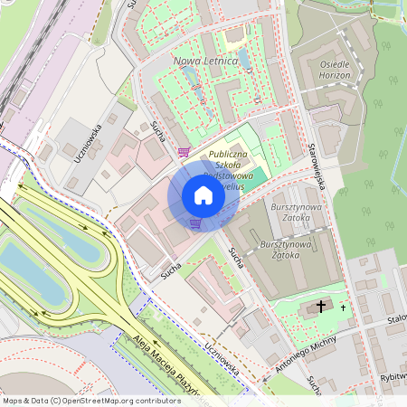 ul. Starowiejska, Letnica, Gdańsk, pomorskie