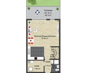 Erstbezug im Neubau: Ihr energieeffizientes Reihenendhaus im KfW-40... - Foto 1