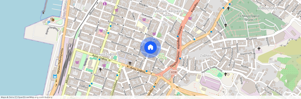 Ζακύνθου 22-24, 264 41, Πάτρα (264 41), Αγία Σοφία (Πάτρα)